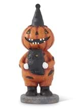 11.25" Jack O Lantern w/Owl Decoration Alt 1