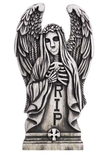 24-Inch Angel of Death Tombstone Prop | Halloween Tombstones