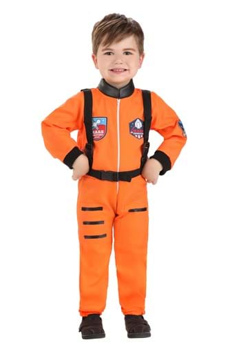 Exclusive Toddler Classic Orange Astronaut Costume
