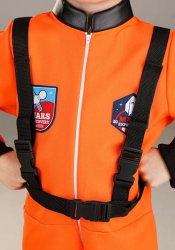 Toddler Orange Astronaut Suit Costume | Kid's Astronaut Costumes