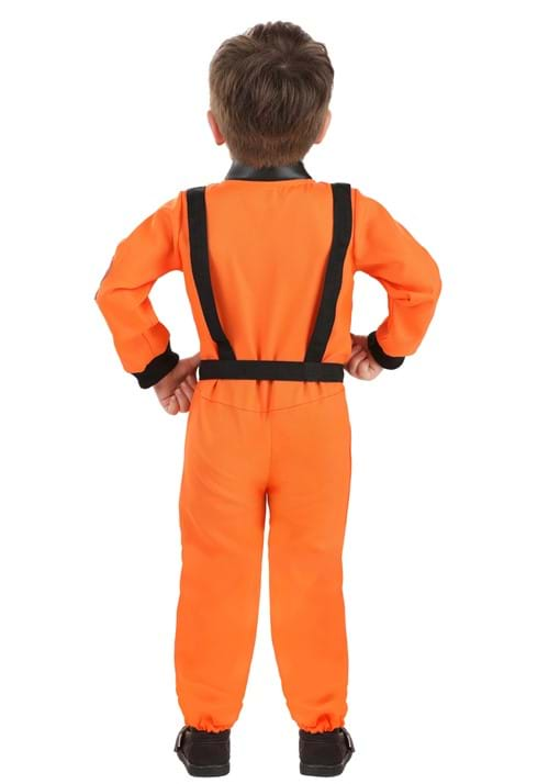 Classic Toddler Orange Astronaut Costume | Kid's Astronaut Costumes