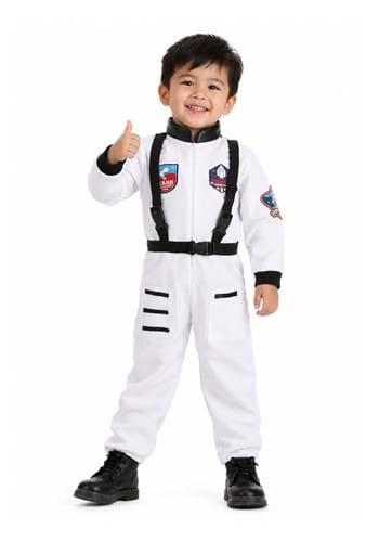 Toddler White Space Astronaut Costume upd