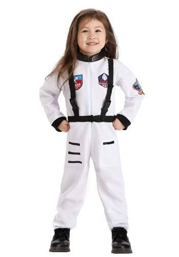 Toddler's Classic White Astronaut Costume