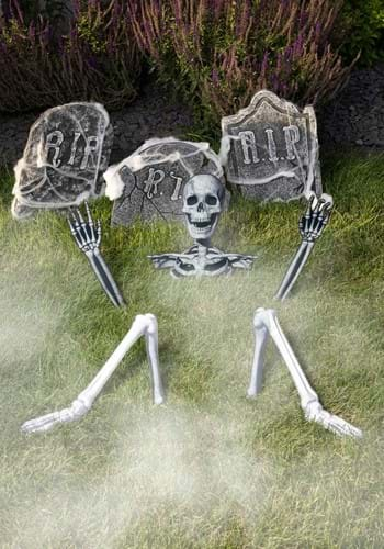 5 Piece Skeleton Ground Breaker Yard Decoration Set