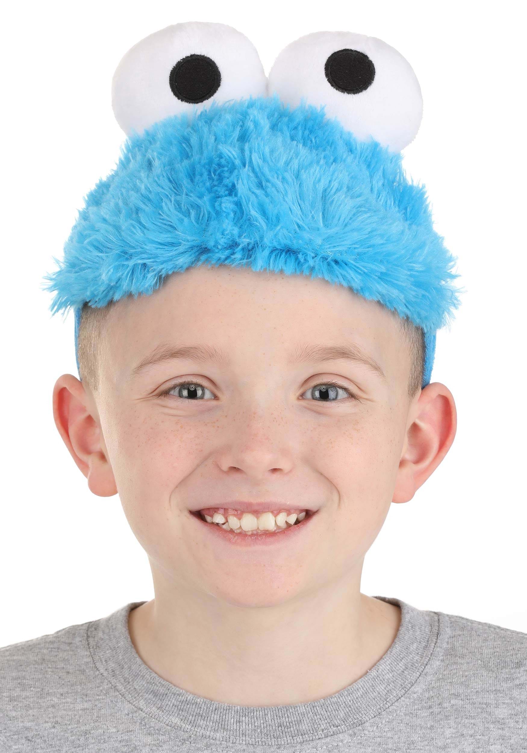 Cookie Monster Face Headband Costume