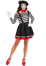 Adult Mirthful Mime Costume Alt 2