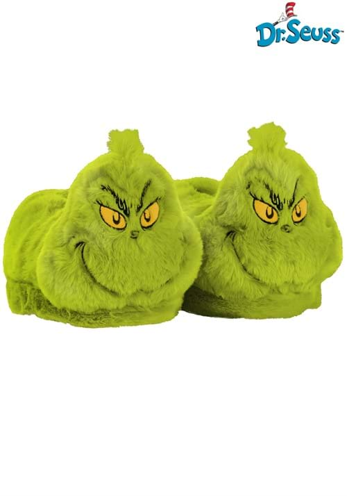 Kids Dr Seuss The Grinch Slippers