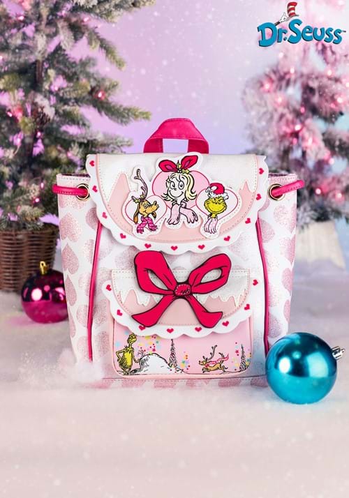 Dr Seuss Pink Cindy Lou Who Mini Backpack