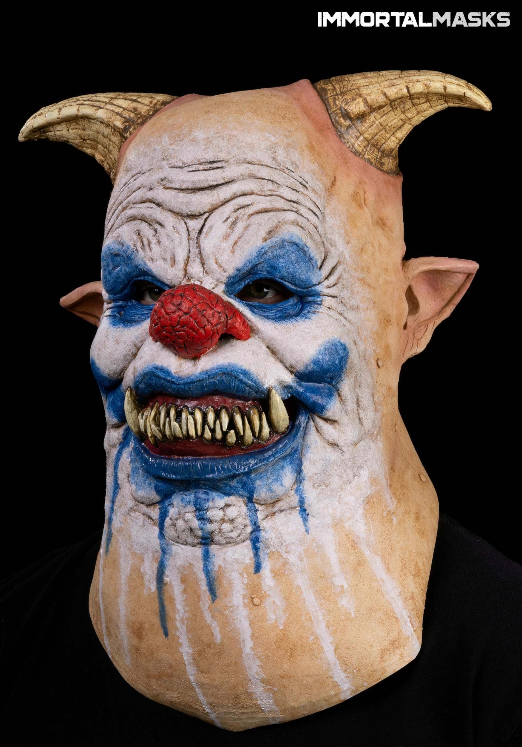 Adult Shitz the Clown Latex Mask - Immortal Masks