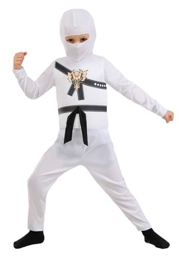 Toddler White Ninja Master Costume