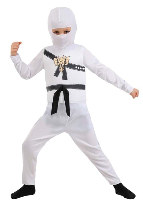 Toddler White Ninja Master Costume