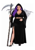 Plus Size Womens Winged Reaper Costume 1