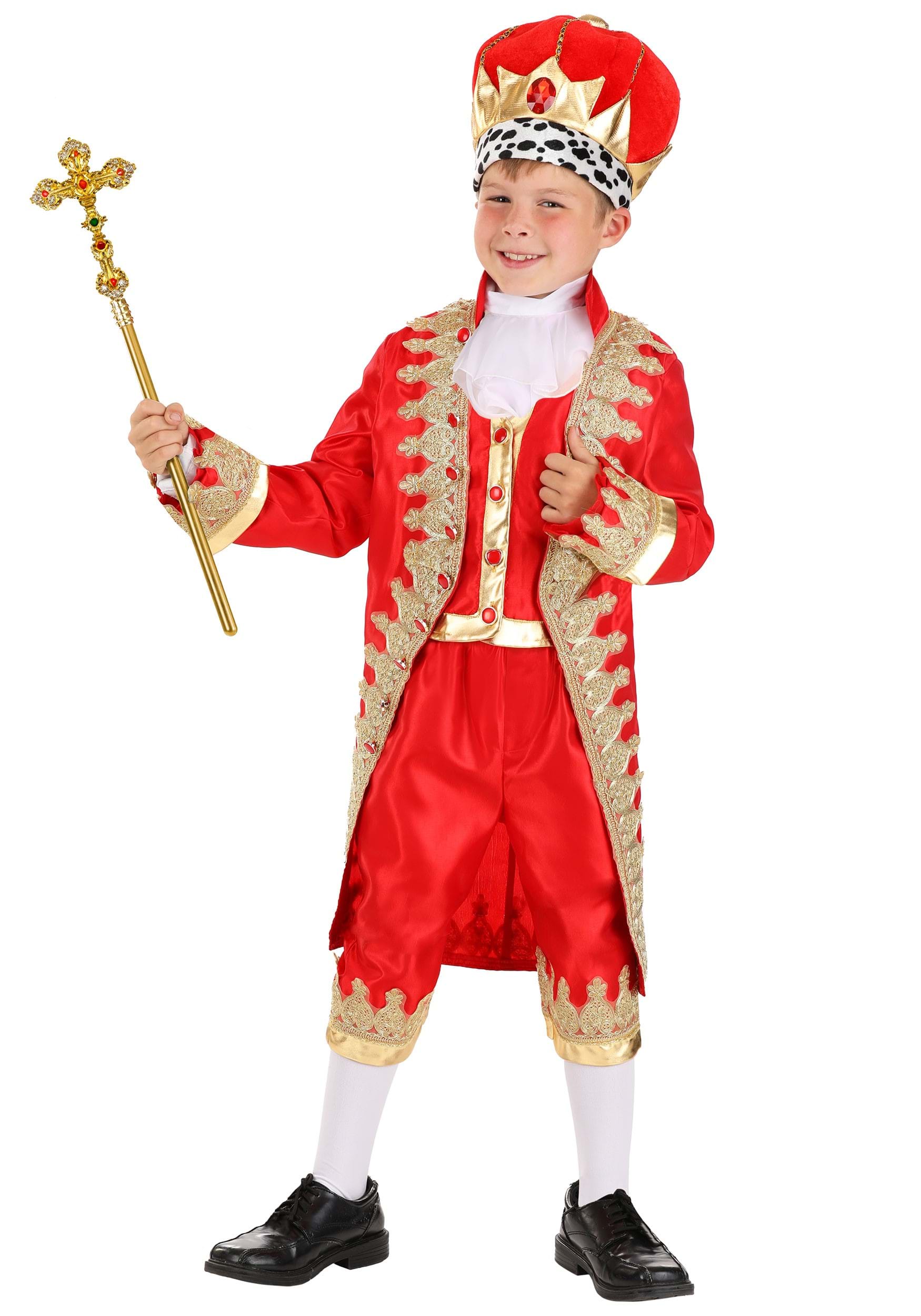 Kid's King George Costume | Child Historical Costumes