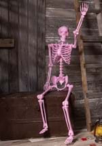 5FT Poseable Crazy Bones Skeleton in Pink Decoration Alt 1