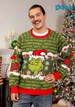 Adult You're a Mean One Mr. Grinch Sweater Alt 1