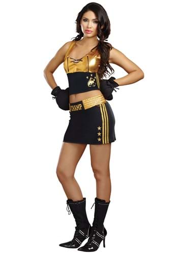World Champion Boxer Women's Costume | Sports Costumes