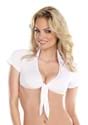 Women's White All Tied Up Costume Top
