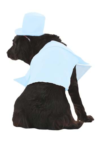 Iconic Pet Light Blue Tuxedo Costume | Movie Pet Costumes