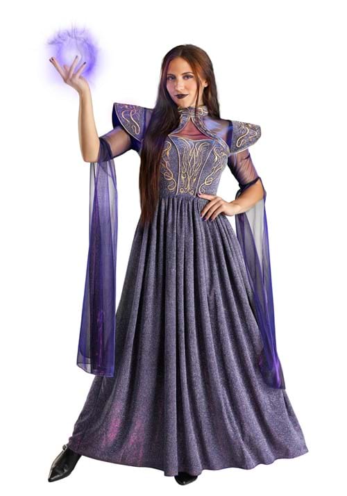 Women's Violet Sorceress Costume upd