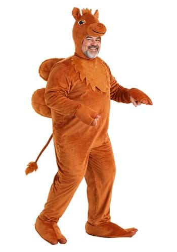 Adult Plus Size Camel Jumpsuit Costume new