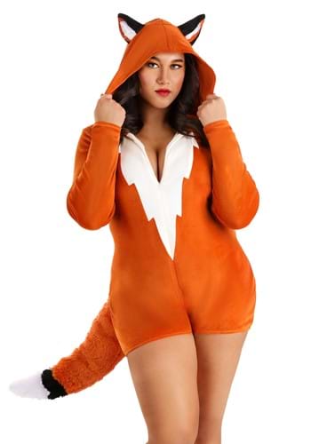 Plus Size Fierce Fox Costume Romper