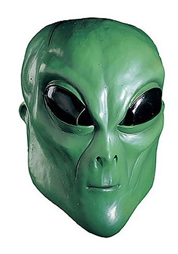 Green Alien Mask