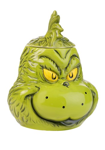 Dr. Seuss Grinch Candy Jar | Christmas Decorations