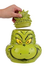 Dr. Seuss Grinch Treat Jar Alt 3