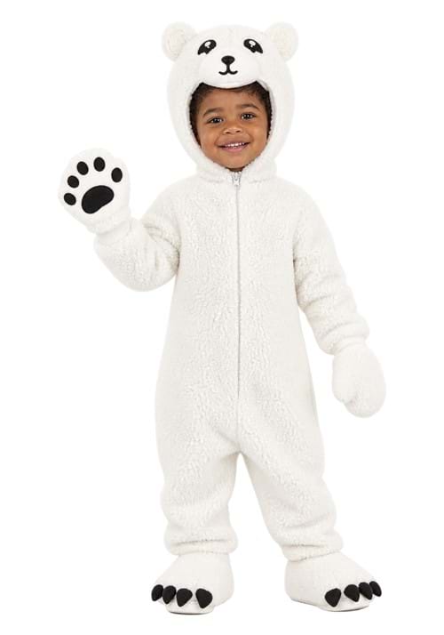 Toddler Arctic Polar Bear Costume New main
