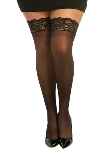 Plus Size Fishnet Stockings/Tights