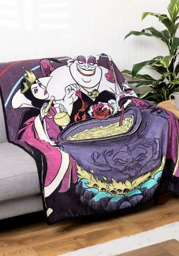 Disney Villains Cooking Up Trouble Micro Raschel Blanket