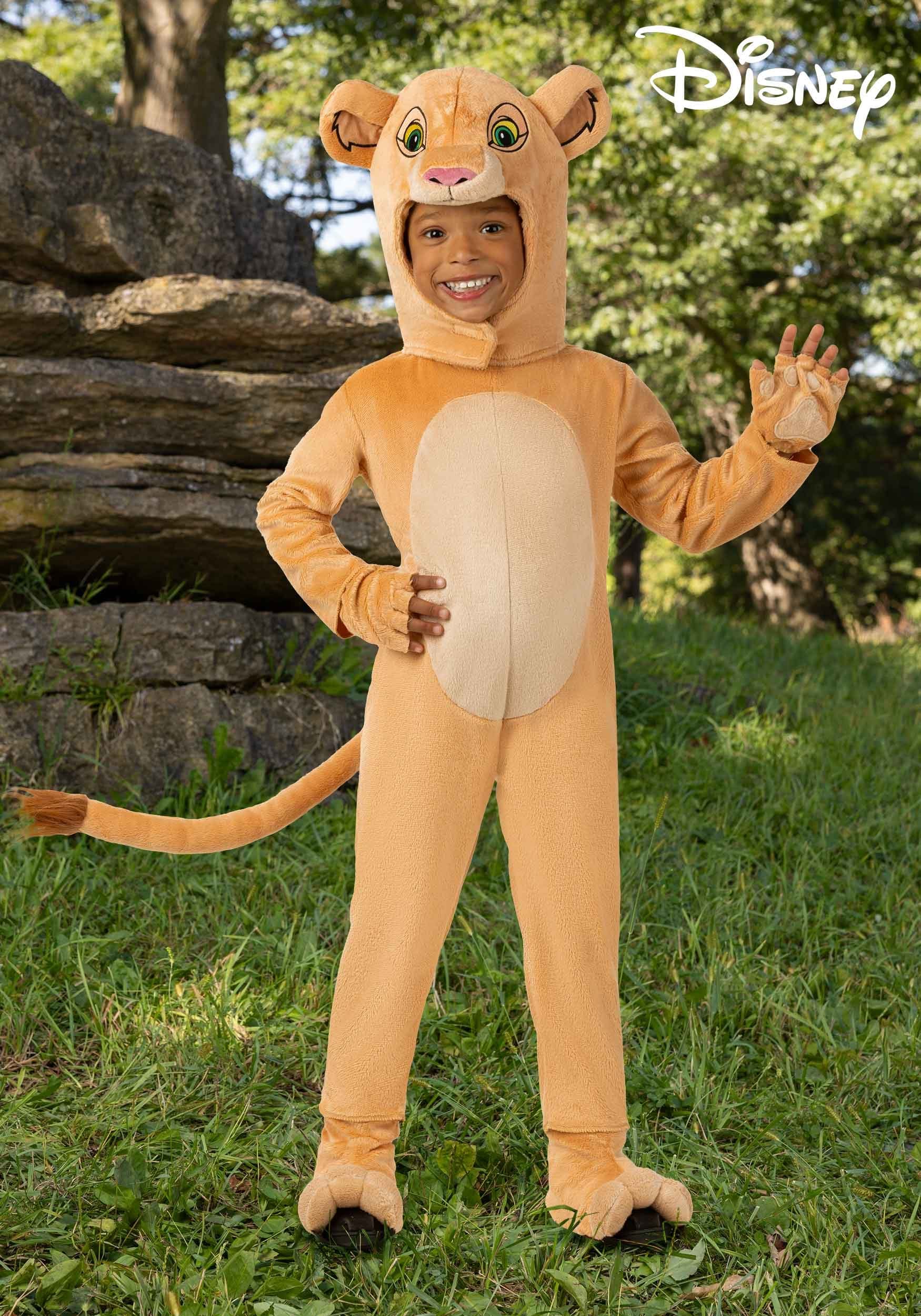 Boys Kids Lion Costume Lion King Fancy Dress Outfit Disney Play Age 3 4 6 9 NEW