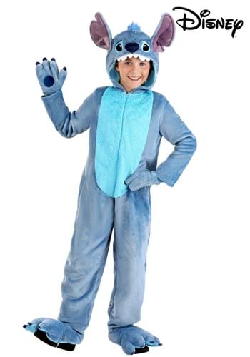 Kids Deluxe Disney Stitch Costume Alt 1