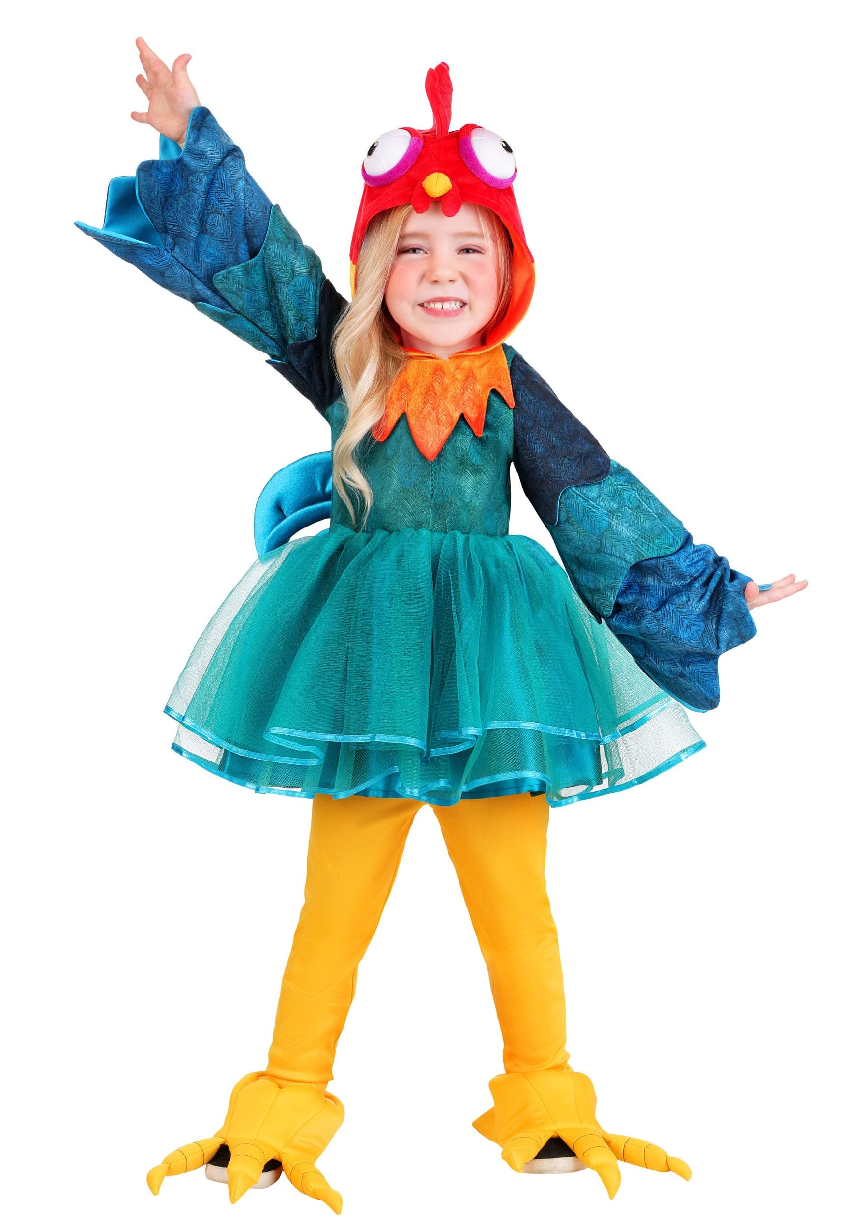 Girl's Moana Disney Hei Hei Toddler Costume Dress | Disney Costumes