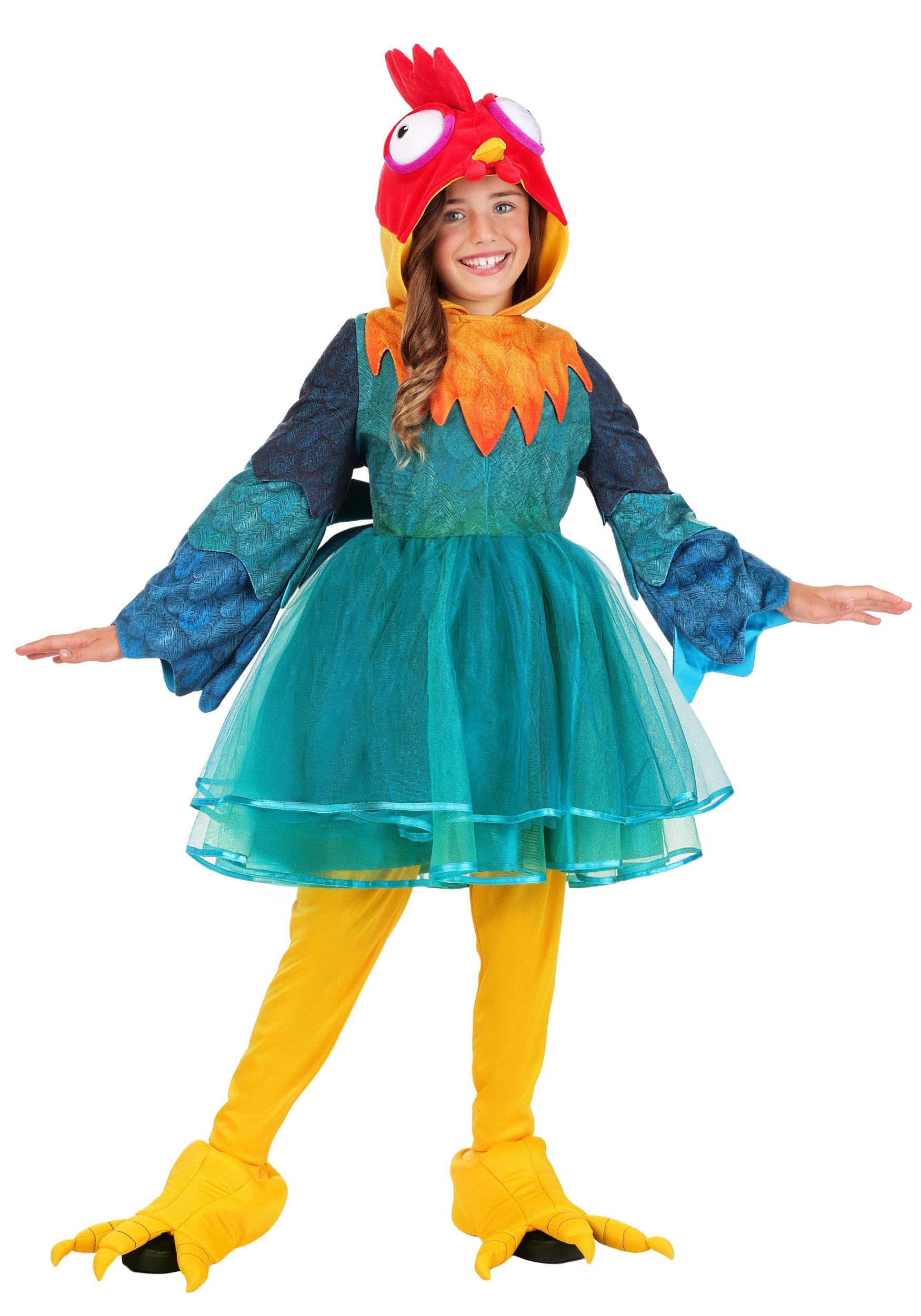 Girl's Disney Moana Hei Hei Dress Costume | Disney Costumes