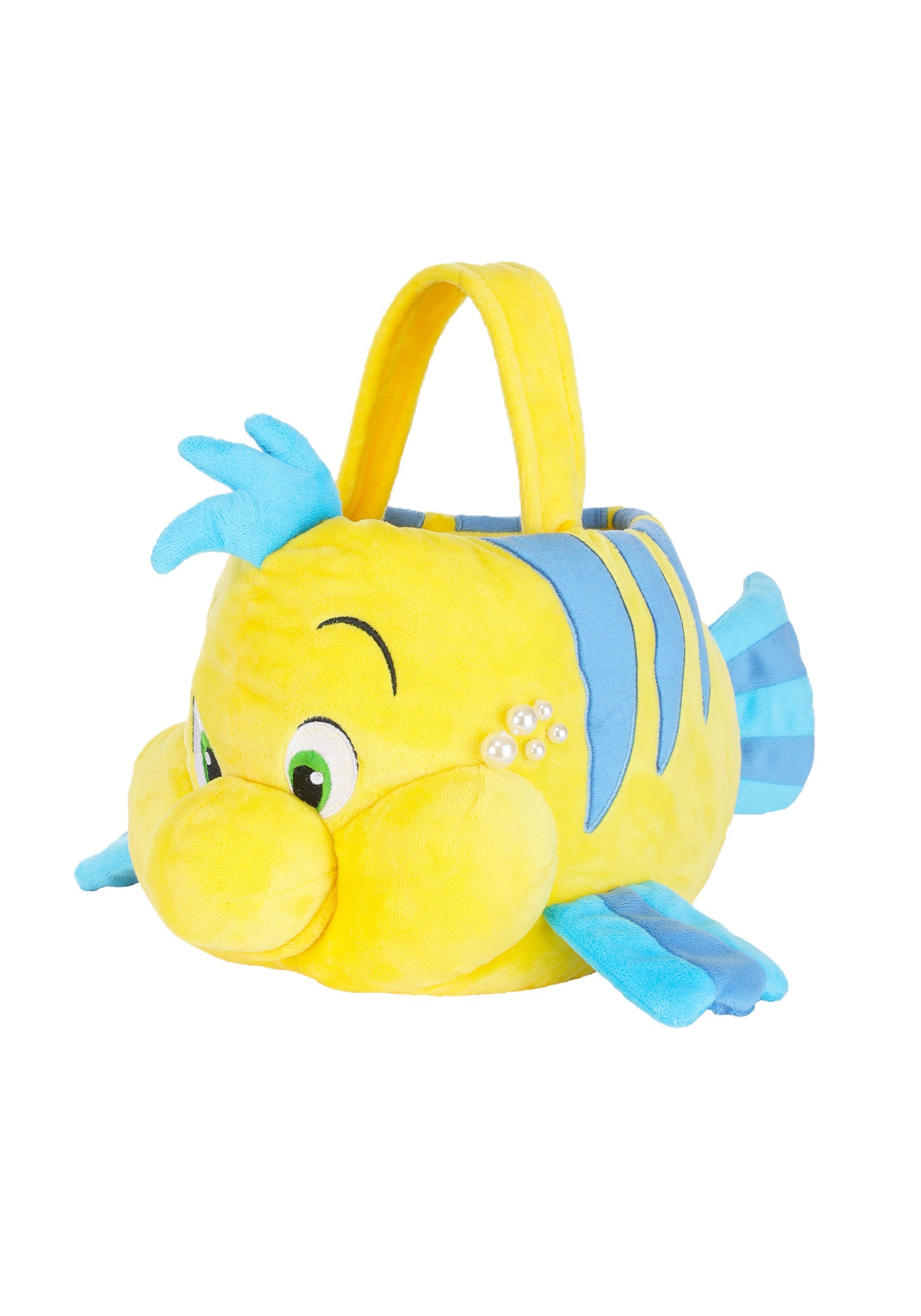 Disney The Little Mermaid Plush Flounder Treat Bucket | Disney Accessories