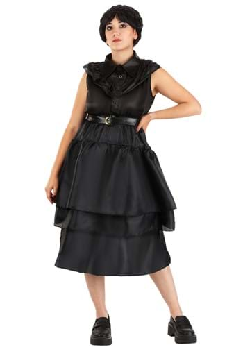  FAYBOX Wednesday Addams Costume for Girls,Wednesday