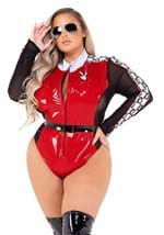 Playboy Race Car Driver Plus Size Women's Costume