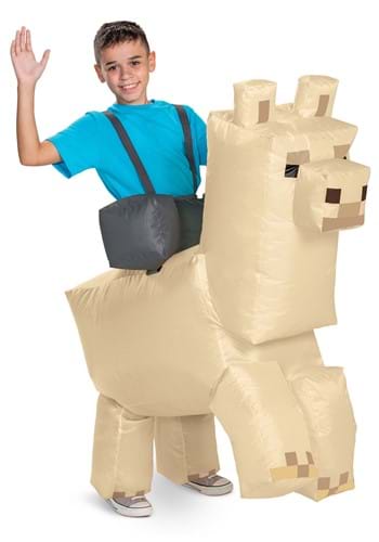 Kid's Minecraft Inflatable Llama Ride-On Costume
