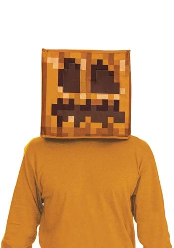 Jack O'Lantern Minecraft Block Head