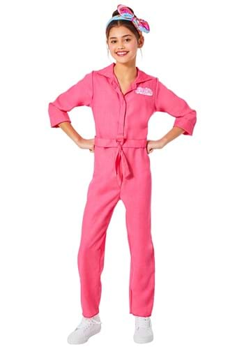 Barbie Movie Child Barbie Pink Jumpsuit Costume