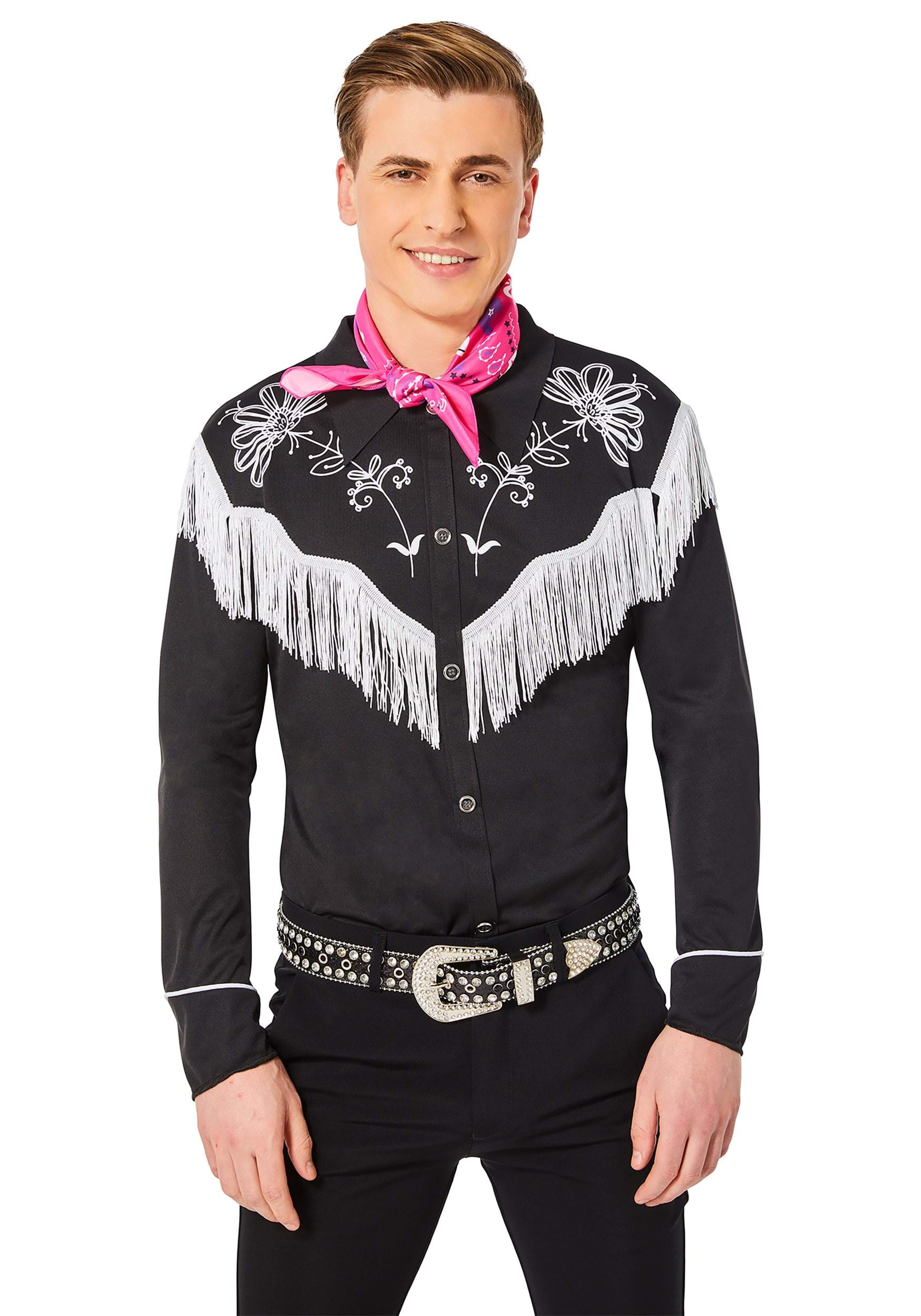 Men's Barbie Movie Ken Cowboy Costume