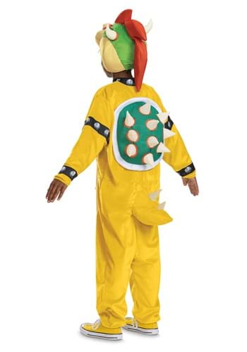 Super Mario Bros Kid's Bowser Jumpsuit Costume