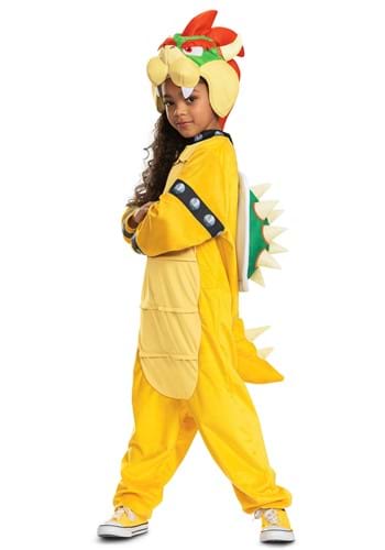 Kids Super Mario Bros Bowser Costume Alt 2