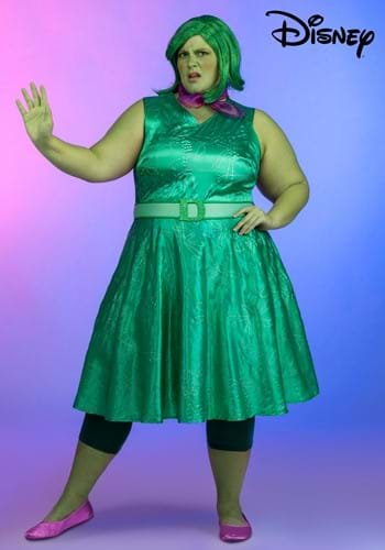 Plus Size Disney and Pixar Disgust Costume