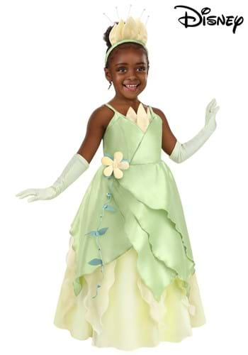 Girl's Disney Deluxe Princess and the Frog Tiana Costume