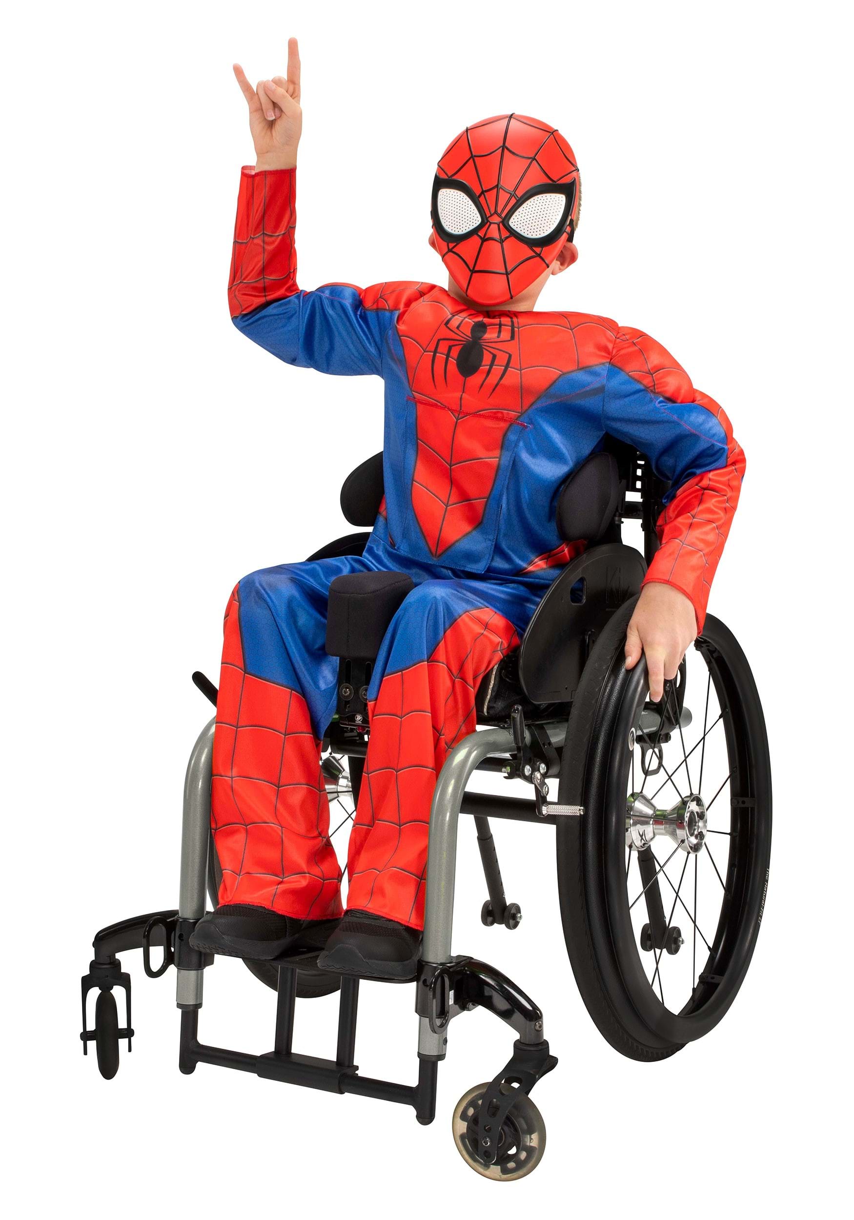 Adaptive Kid's Spider-Man Costume