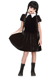 Child Gothic Girl Costume Dress TV Show Costumes Child Gothic Girl Costume Dress TV Show Costumes