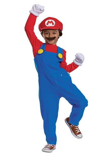 Super Mario Bros Child Premium Mario Costume