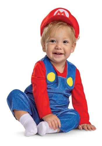 Super Mario Bros Baby Posh Mario Costume